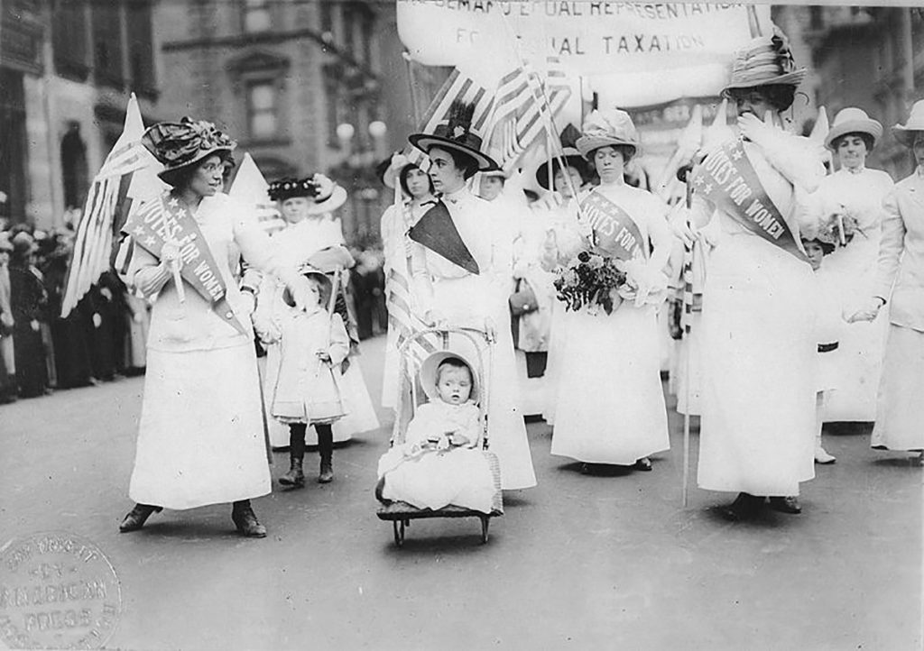 Парад суфражисток у Нью-Йорку. 6 травня 1912 року