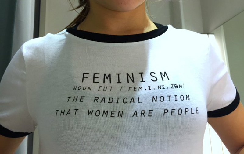 Фемінізм – це радикальна ідея, що жінки є людьми. Картинка з інтернету