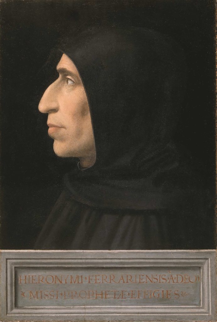 Фра Бартоломео “Портрет Савонароли”, 1498
